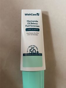 WishCare Niacinamide Oil Balance Sunscreen