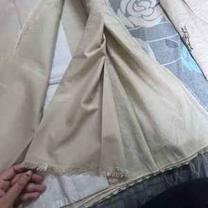 Embroidered dress material with Deer Motif