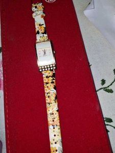 Floral Print Watch