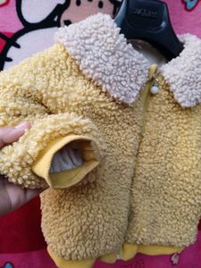 Cute Yellow Baby Jacket