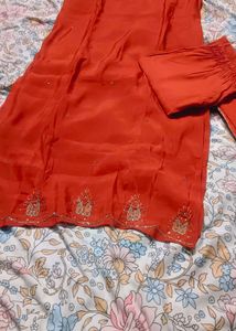 hand Embroidered  Kurta Set..fix price