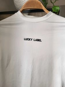 Lucky Label White T-Shirt