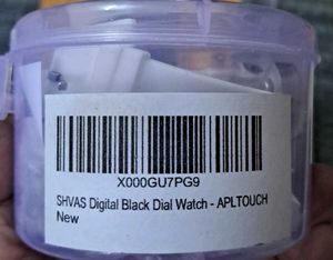 SHVAS Apple Shape LED Touch Screen Watch