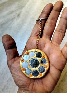 🧡Mirror Keychain