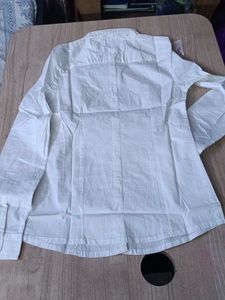 White Formal Shirt for girls