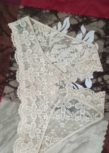 Lace Briefs with Satin Bow 5