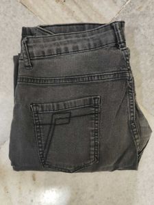 Grey Wash Denim Jeans