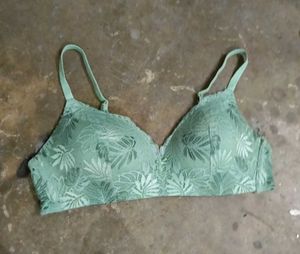 Light Green Lace Bra
