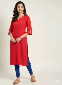 Red Kurta