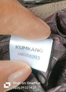brand is bruno magli OG Stylish Taupe Faux Leather