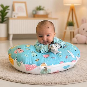 Cute Animal Print Nursing Pillow