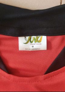 New Men's Half Sleeves Polyester Tshirt Size M