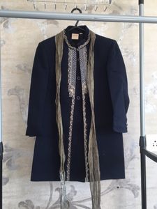 kids sherwani set age 4-6 years , almost new