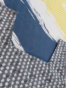 Stylish Grey Printed short Kurti for Women