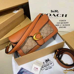 COACH**TABBY SIGNATURE BAG**WITH BOX
