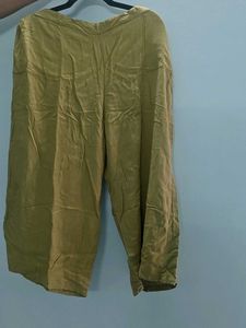 Olive Green Palazzo Pants
