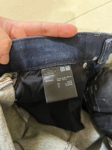 Uniqlo skinny high rise jeans