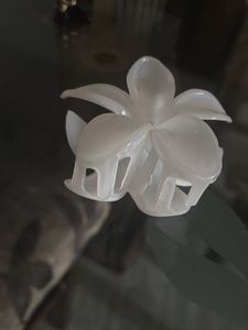 6 Floral Hair Clips and Bow