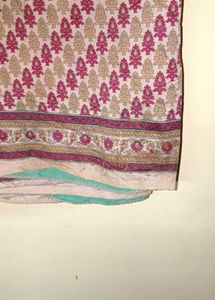 Vibrant Floral Print Saree