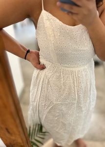 White Short Summer Dress