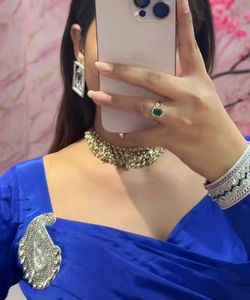 Royal Blue Lehenga Choli Set