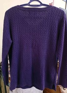 Lavender Woolen Top 💜🔥