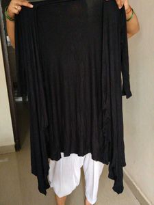 Black Draped Cardigan shrug