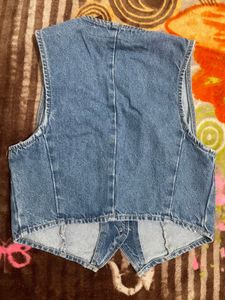 Zara Denim Vest