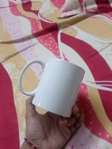 Artistic Mug with Model Face Print