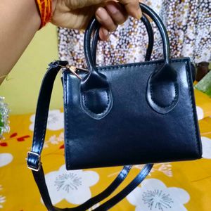 Set of 2 Black Handbags