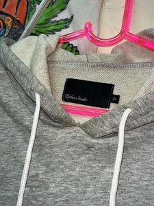 Cute And Hot  Semi Crop Hoodie