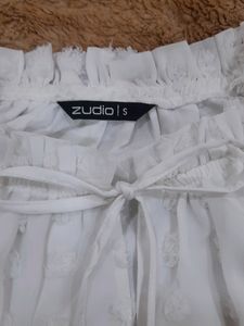 ZUDIO Size S Ruffle Top