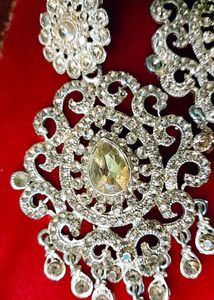 Elegant Rhinestone Dangle Earrings