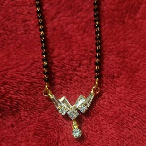 Mangalsutra with CZ Stones