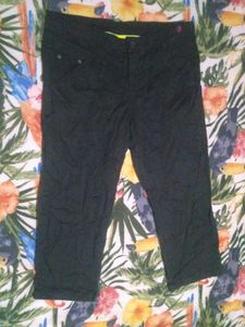 Black Cropped Pants