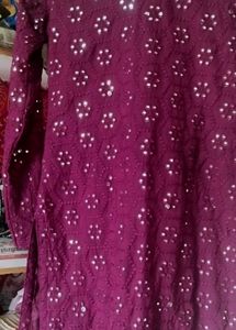 Elegant Embroidered Kurta