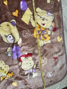 Cute Teddy Bear Baby Blanket