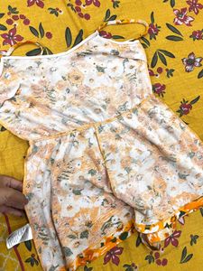 Cute Floral Jumpsuit