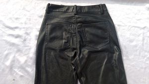 Brand New (H&amp;M)Black Leather Flared Pant