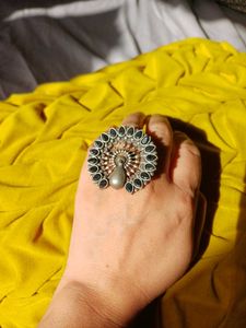 Statement Peacock Ring