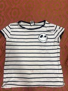 Striped Jack Skellington T-Shirt