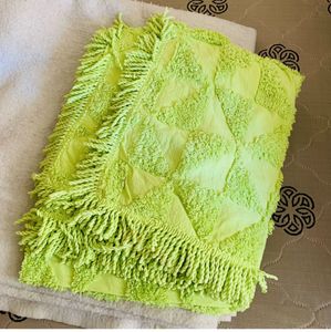Lime Green Throw Blanket
