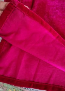 Myntra velvet short kurti for women