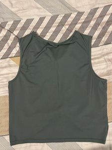 Twist Front Sleeveless Top
