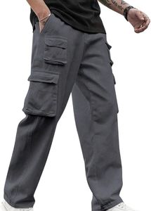 Men's Grey Cargo Pants