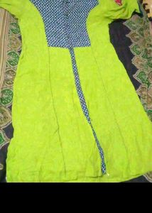 Bright Green Kurta
