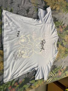 Light Blue Graphic T-Shirt