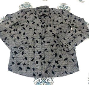 Zara Man Slim Fit Printed Shirt