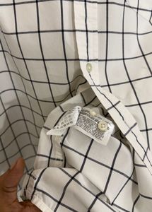 Classic Grid Pattern Men's Shirt