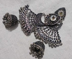 Bohemian Jhumka Earrings
